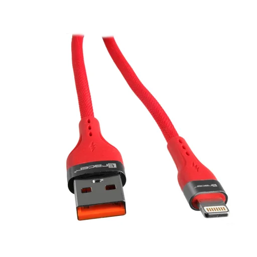Tracer 47492 USB A - Lightning M/M 1 m kábel červený - 3