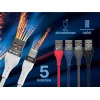 Tracer 47486 USB-A – USB-C apa/apa 1 m kábel fekete thumbnail
