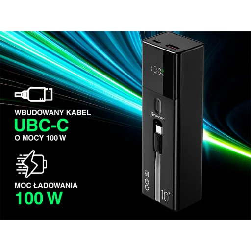 Tracer 47641 Quant Mobile Battery PD 100W externá batéria - 9