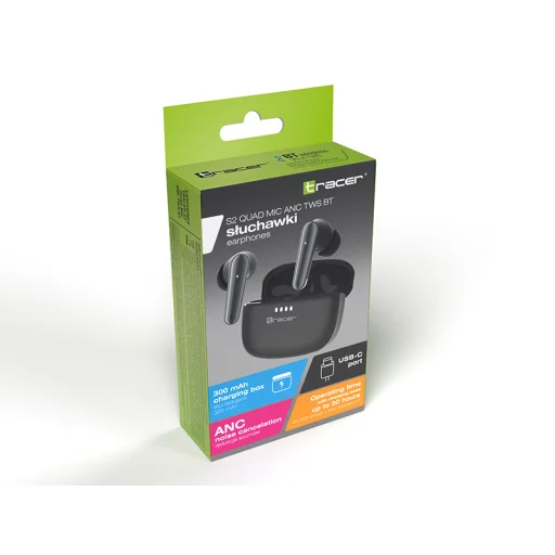 Tracer 47733 S2 Quad Mic ANC TWS Bluetooth slúchadlá - 6