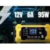 Tracer 47776 DT126 usmerňovač 12V 6A diagnostická a údržbová nabíjačka batérií thumbnail