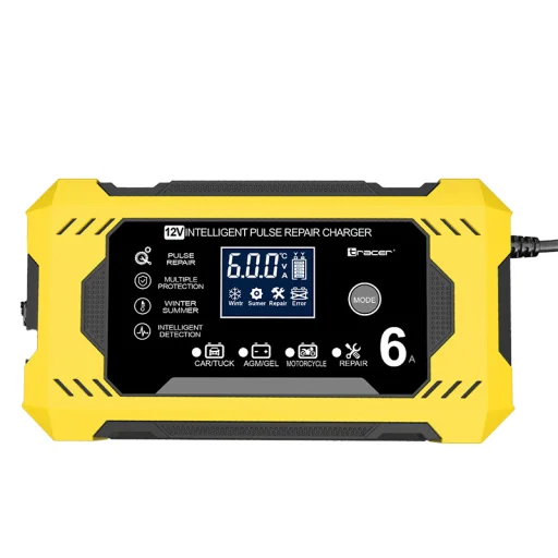 Tracer 47776 DT126 usmerňovač 12V 6A diagnostická a údržbová nabíjačka batérií - 2