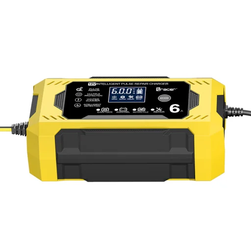 Tracer 47776 DT126 usmerňovač 12V 6A diagnostická a údržbová nabíjačka batérií - 4
