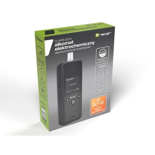 Tracer 47703 Clarix EZ-4 elektrochemický alkohol tester - 10