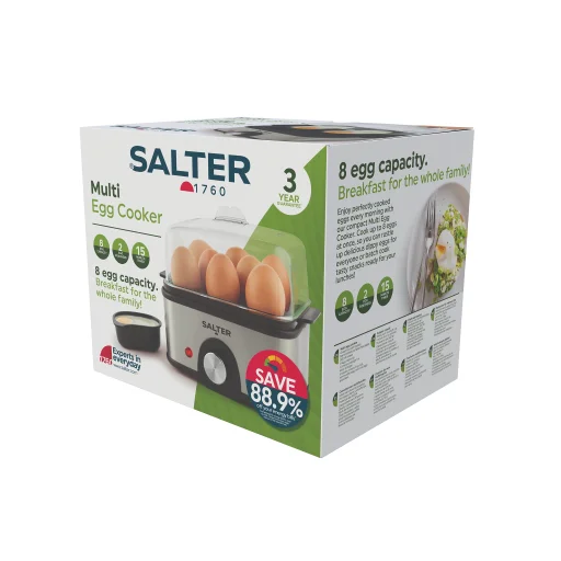 Salter EK6213VDE elektrický multifunkčný varič vajec - 10