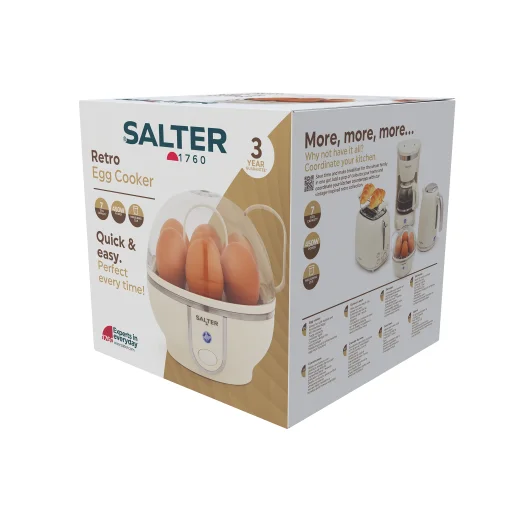 Salter EK6692CRMVDE Retrol tojásfőző - 10