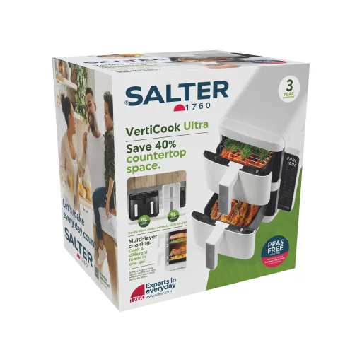 Salter EK6642WHTVDE VertiCook Ultra teplovzdušná fritéza - 19