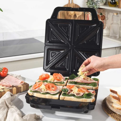 Salter EK6538VDE 4 szeletes szendvicssütő - 5