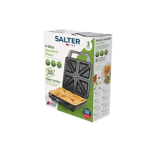 Salter EK6538VDE 4 szeletes szendvicssütő - 7