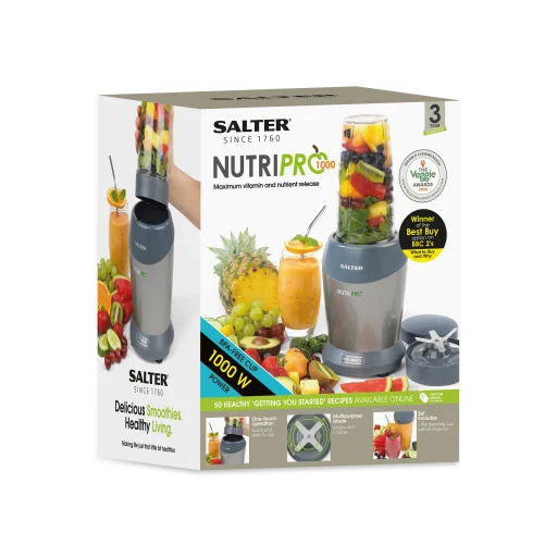 Salter EK2002V4SILVERFVDE NutriPro 1000 W turmixgép - 19