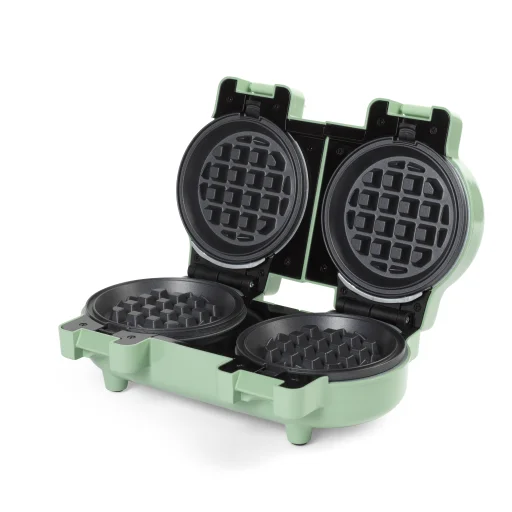 Giles & Posner EK5922GSGRVDE dvojitý mini vaflovač - 4