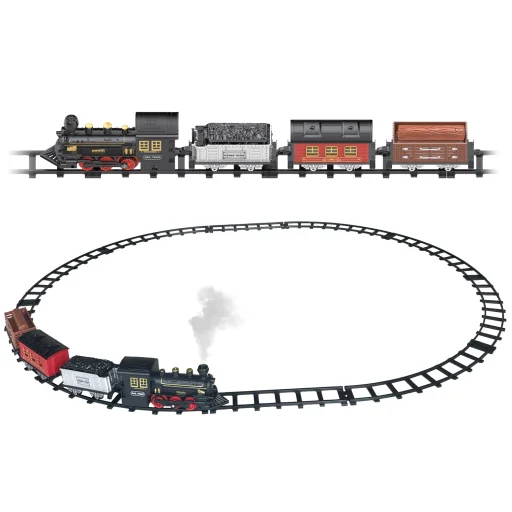 Herná súprava parného nákladného vlaku Koala Games G2599 - 1