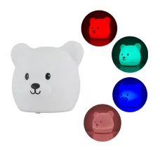 Koala Games G2535 Újratölthető medve szilikon lámpa