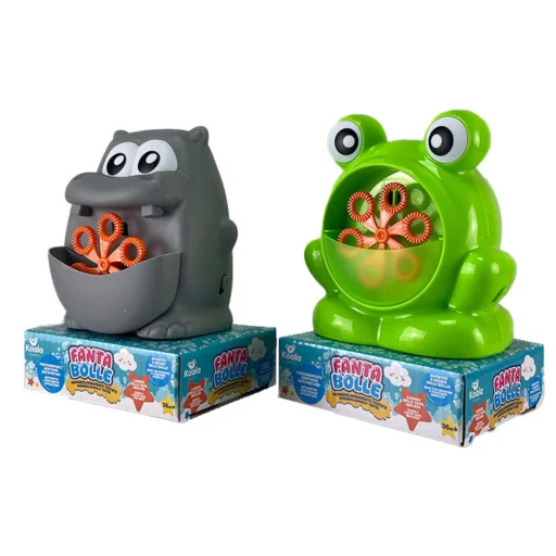 Koala Games G2495 Bublifukový stroj žaba a hroch (náhodná farba) - 6