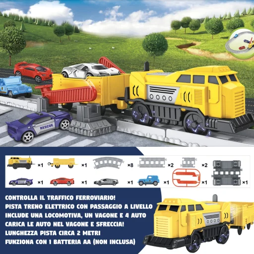 Koala Games G2603 Trend Cargo City vláčiková herná súprava - 2