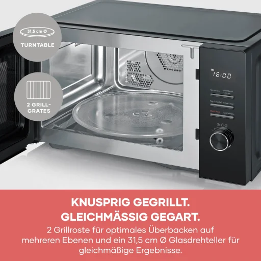 Severin MW 7798 29L mikrovlnná rúra s grilom a teplovzdušnou funkciou - 9