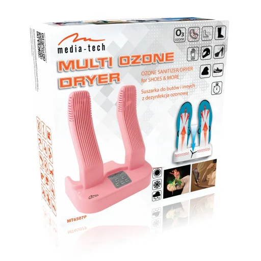 Media-Tech MT6507P Multi Ozone Pro Dryer Pink sušič a sterilizátor topánok - 10