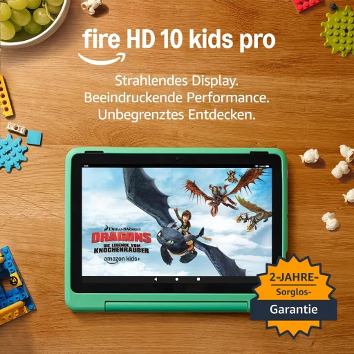 Amazon Fire HD 10 Kids Pro 13. generácia 32 GB mätovozelený tablet - 3