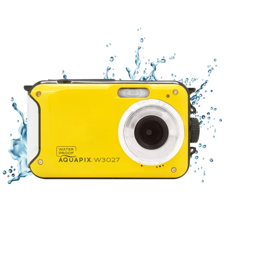 Easypix Aquapix W3027 Wave Yellow 10032 vízálló fényképezőgép - 2