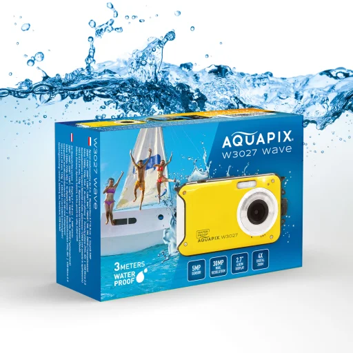 Easypix Aquapix W3027 Wave Yellow 10032 vízálló fényképezőgép - 4