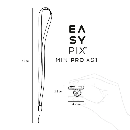 Easypix MiniPro XS1 minikamera - 5