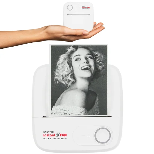 Easypix InstantFUN Pocket Printer P1 10102 mini tlačiareň - 2