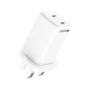 Sandberg 441-62 AC Charger Dual USB-C PD65W UK sieťová nabíjačka thumbnail