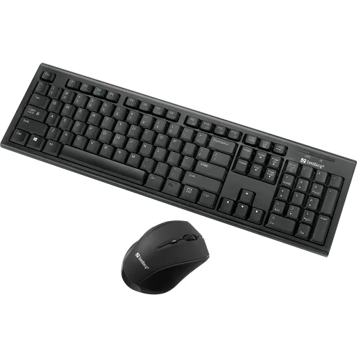 Sandberg 631-23 Wireless Office DesktopSet INT, US/INT vezeték nélküli billentyűzet és egér szett - 1
