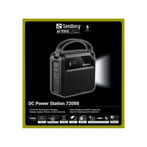 Sandberg 421-22 Power Station 72000 prenosná nabíjacia stanica - 15