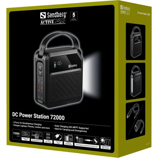 Sandberg 421-22 Power Station 72000 prenosná nabíjacia stanica - 17