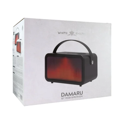 White Shark GBT-630 DAMARU Black Bluetooth hangszóró - 5