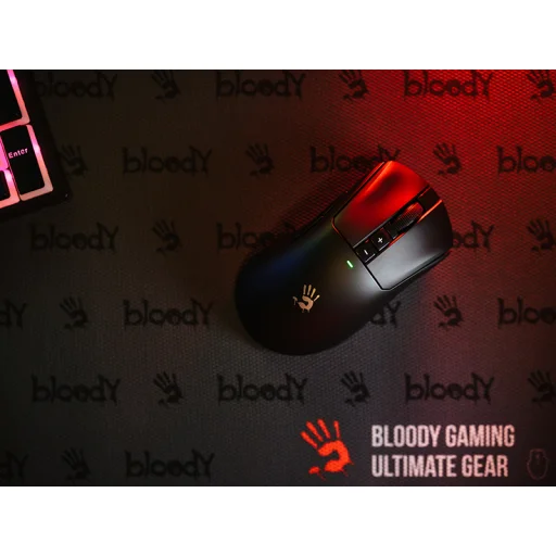 Bezdrôtová herná myš A4Tech Bloody R73 Ultra Black - 6