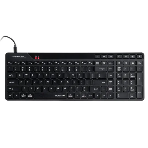 A4Tech Fstyler FBK27C AS bezdrôtová klávesnica, čierna - 2