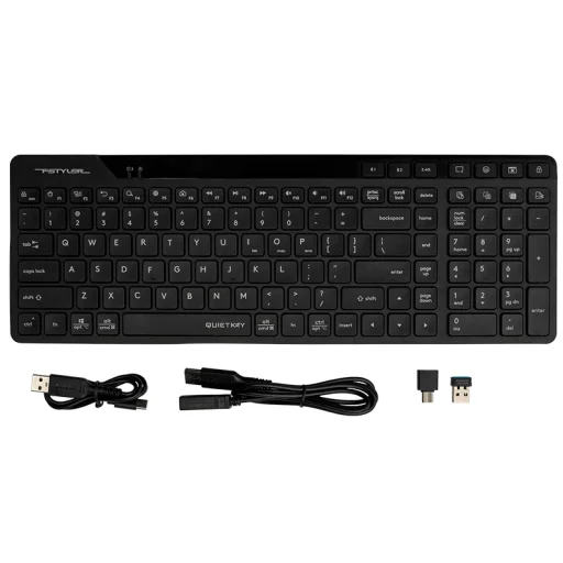 A4Tech Fstyler FBK27C AS bezdrôtová klávesnica, čierna - 4