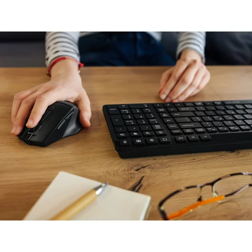A4Tech Fstyler FBK27C AS bezdrôtová klávesnica, čierna - 10