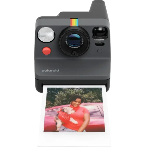 Polaroid Now Instant Camera Generation 3, Graphite/Black instantný fotoaparát - 5