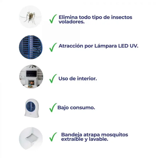 Elektrický lapač hmyzu Jata MELL9120 - 4