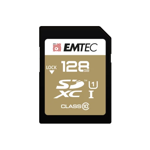 Emtec SDXC 128GB UHS-I U1 EliteGold memóriakártya - 1