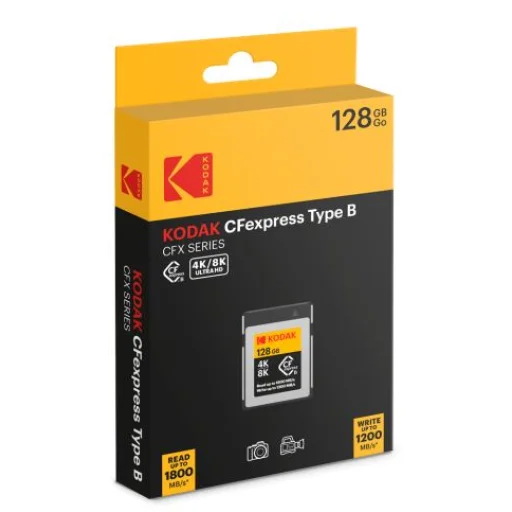 Kodak CFexpress Type B 128GB memóriakártya EKMCFX128GK - 1