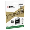 Emtec MicroSDXC 64GB UHS-I U1 EliteGold pamäťová karta thumbnail
