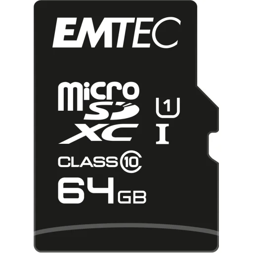 Emtec MicroSDXC 64GB UHS-I U1 EliteGold pamäťová karta - 1