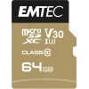 Pamäťová karta Emtec microSDXC 64GB UHS-I U3 V30 A1 SpeedIN Pro thumbnail