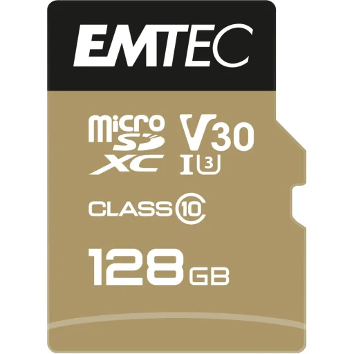 Emtec microSDXC 128 GB UHS-I U3 V30 SpeedIN Pro pamäťová karta - 1