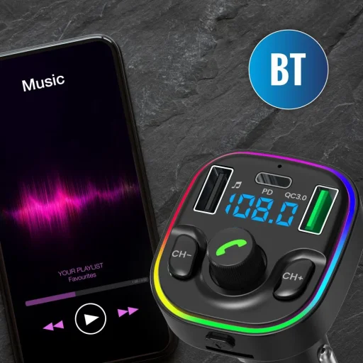 Manta TFM102 Stream Lite Bluetooth FM transzmitter - 6