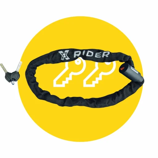 XRIDER XR00LC01 reťazový zámok na bicykel 6x900 mm - 2