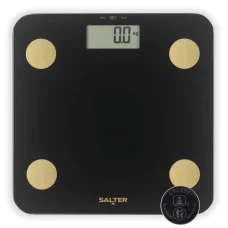 Salter SA00714BGCFEU12 čierno-zlatá váha s analýzou telesnej skladby