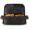 Philips Airfryer 1000 DualBasket NA150/00 forrólevegős sütő thumbnail