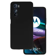Silicone Lite puzdro Motorola Edge 30 čierne