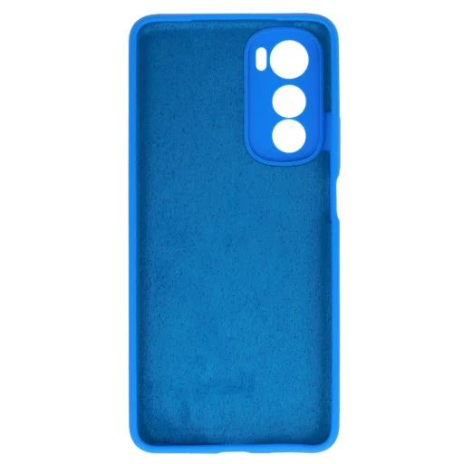 Silicone Lite Motorola Edge 30 modré puzdro - 3