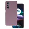 Silikónové puzdro Lite pre Motorola Edge 30, sivé thumbnail